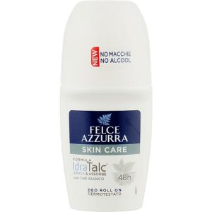 Шариковый дезодорант, Felce Azzurra Deo Roll-on IdraTalc Skin Care, 50 мл.