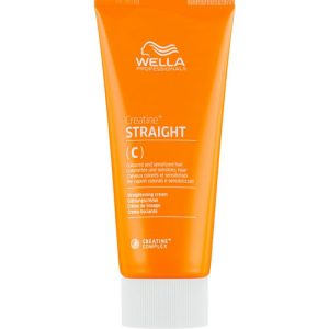 Крем для выпрямления окрашенных и чувствительных волос, Wella Professionals Creatine+ Straight C