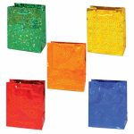 Пакет бумажный Голография 18х23см