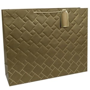 Пакет бумажный подарочный Система с тис зол 50х40