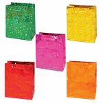 Пакет бумажный Голография 26х32см