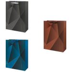 Пакет бумажный Грани 30х40см/G