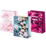 Пакет бумажный Пионы 14х20см