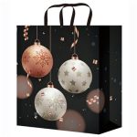 Пакет бумажный Новогоднее диско 14х20см