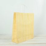 Пакет Крафт древесный 32х29х10см