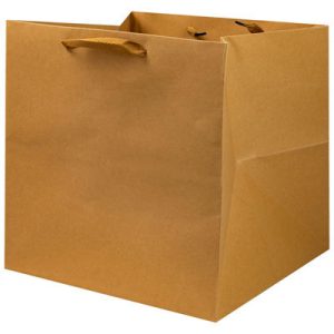 Пакет бумажный Крафт 30х30х30см/G