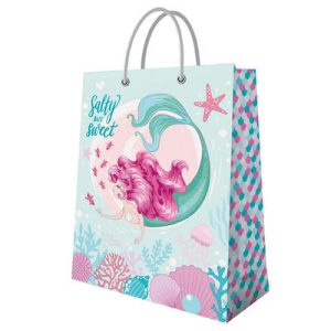 Пакет бумажный Русалка 18х23см
