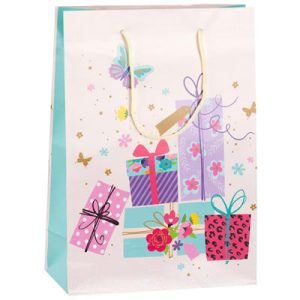 Пакет бумажный Мои Подарки 22х31см
