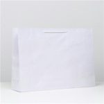 Пакет белый ламинированный 38х53,5х13см