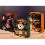 Пакет бумажный Часы 18х23