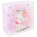 Пакет бумажный Зая милая 45х45см