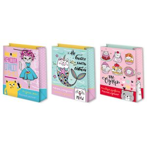 Пакет бумажный ТЫ СУПЕР Коты 18х23см