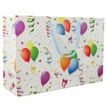 Пакет бумажный Шарики Серпантин 52х35см