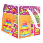 Пакет бумажный Торты 20х20х20см