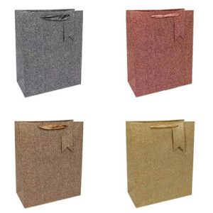 Пакет бумажный подарочный Премиум микс 26х32см