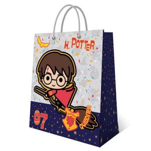 Пакет бумажный Гарри Поттер Чиби 33х40см