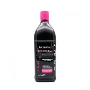 De Lakrua Professional, Cleaner обезжириватель для ногтей, 1 л.