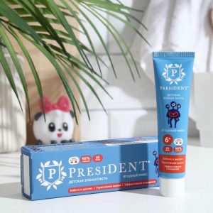 Зубная паста детская President 6+ лет ягодный микс, 43 мл