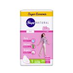 Гигиенические прокладки Sleepy Natural Normal 240 мм 5 капель 24 шт
