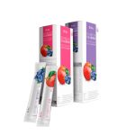 Коллагеновое желе со вкусом яблока и голубики K-Miso Green Heart Fish Collagen Apple & Blueberry