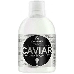 Kallos Cosmetics Caviar Shampoo, Шампунь для восстановления волос с экстрактом чёрной икры
