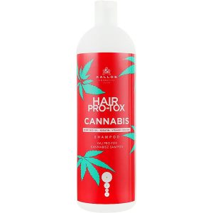 Kallos Pro-tox Cannabis Shampoo, Шампунь для волос с маслом семян конопли