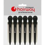 Hairway Hairclips, Зажим карбоновый, 100 мм