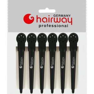 Hairway Hairclips, Зажим карбоновый, 100 мм