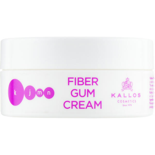 Kallos Cosmetics Fiber Gum Cream, Гель сильной фиксации эластичный, волокнистый