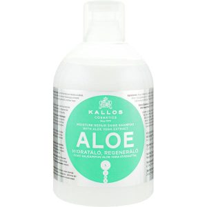 Kallos Cosmetics Aloe Vera Full Repair Shampoo, Шампунь увлажняющий для восстановления блеска сухих и поврежденных волос "Алоэ Вера"