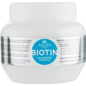 Kallos Cosmetics Biotin Beautifying Mask, Маска для волос с биотином
