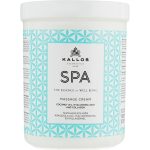 Kallos Cosmetics SPA Hand&Foot Care Massage Cream, Крем для массажа с кокосовым маслом, гиалуроновой кислотой и коллагеном