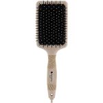 Hairway Organica Eco New, Щетка массажная, 13-рядная, мягкая резиновая подушка, бежевая