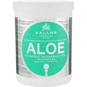Kallos Cosmetics Moisture Repair Aloe Hair Mask, Маска для увлажнения и восстановления сухих и поврежденных волос "Алоэ"