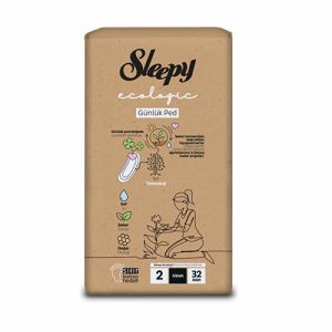 Ежедневные прокладки Sleepy Ecologic, длинные, 32 шт.