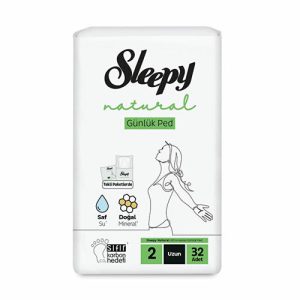 Ежедневные прокладки Sleepy Natural Super Long 32 шт.