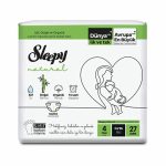 Детские подгузники Sleepy Natural №4, Maxi, 27 шт.