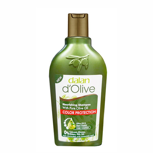 DALAN D’Olive, Шампунь "Защита цвета" для окрашенных волос с оливковым маслом