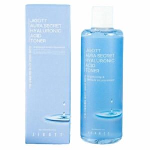 Jigott Увлажняющий тонер с гиалуроновой кислотой / Aura Secret Hyaluronic Acid Toner, 300 мл