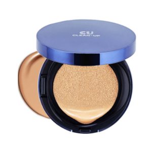 Тональный крем-кушон CUSKIN Clean-Up Skinfit Cushion Pact SPF 50 PA++++