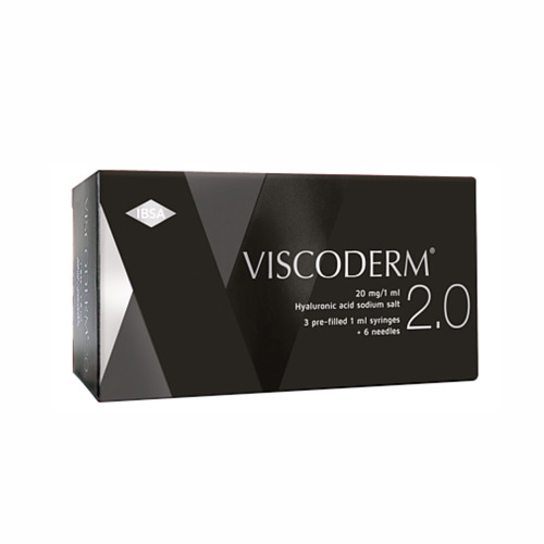 Viscoderm 2.0% TRIO Гель-имплантант для биоревитализации. (1,0мл.х3шт.)