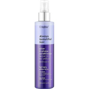 Erayba ABH Silver 2-Phase Conditioner Leave-in No-yellow, 2-фазный кондиционер против желтизны волос