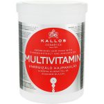 Kallos Cosmetics Energising Hair Multivitamin, Маска для волос с экстрактом женьшеня и маслом авокадо