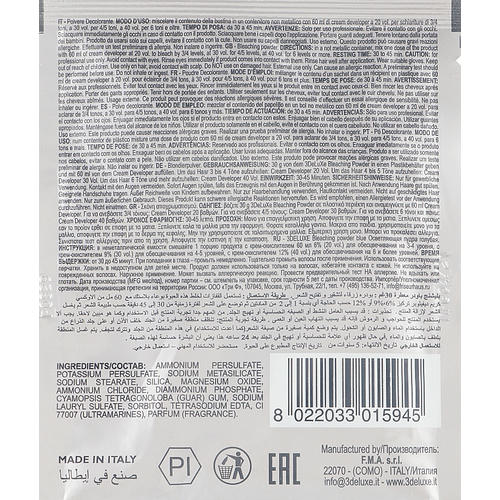 3DeLuXe Bleaching Powder, Осветляющая пудра для волос — изображение 2