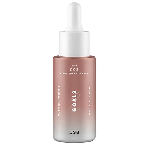 PSA Goals Multi Acids & Probiotics Perfecting Night Serum, Сыворотка ночная антиоксидантная