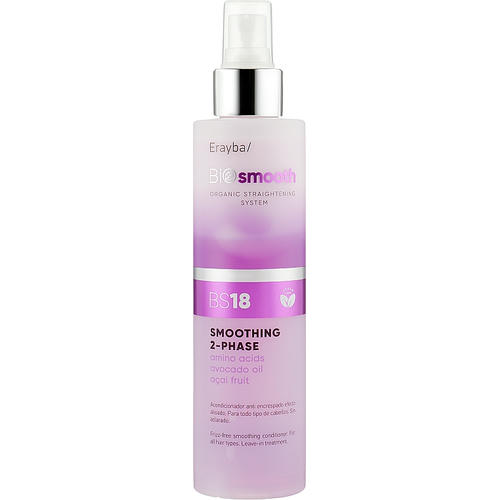 Erayba Bio Smooth Organic Straightener Smoothing Spray BS18, Двухфазный спрей-кондиционер для выпрямления волос