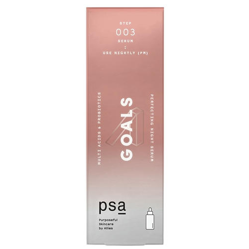 PSA Goals Multi Acids & Probiotics Perfecting Night Serum, Сыворотка ночная антиоксидантная — изображение 2
