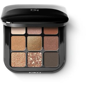 Kiko Milano Glamour Multi Finish Eyeshadow Palette, Палетка теней мультифинишная