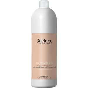 3DeLuXe Filler Conditioner For Dry And Damaged Hair With Vegetal Keratin And Hyaluronic Acid, Кондиционер-филлер для поврежденных волос с растительным кератином и гиалуроновой кислотой