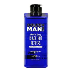 Гель для душа `DOLCE MILK` MAN 3в1 Горячие черные перцы 460 мл